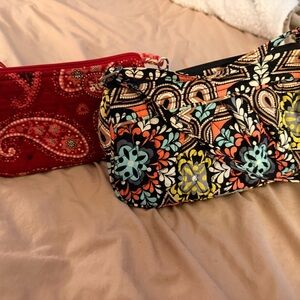 Vera Bradley Crossbody Bag - Black/Multi